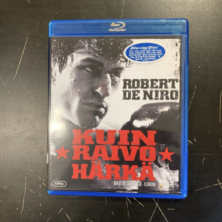 Kuin raivo härkä Blu-ray (M-/M-) -draama-